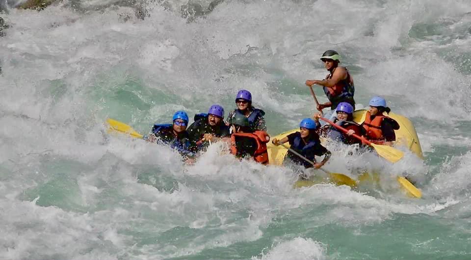 Riverside Campsite in Rishikesh